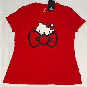 Converse x Hello Kitty Red Shirt